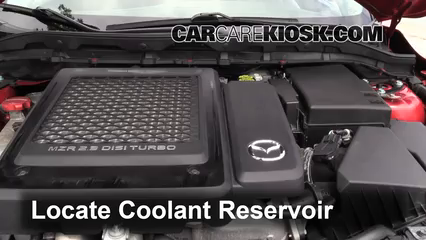 2011 Mazda 3 Mazdaspeed 2.3L 4 Cyl. Turbo Coolant (Antifreeze) Check Coolant Level